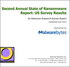Osterman Research: Second Annual State of Ransomware Report - US Survey Results